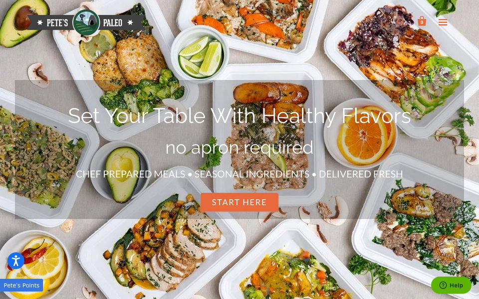 Pete's Paleo website