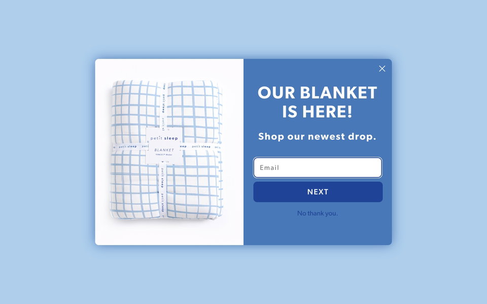 Petit Sleep website