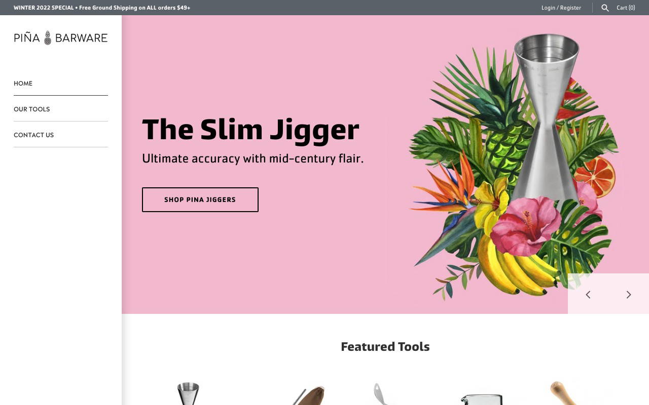 Piña Barware screenshot