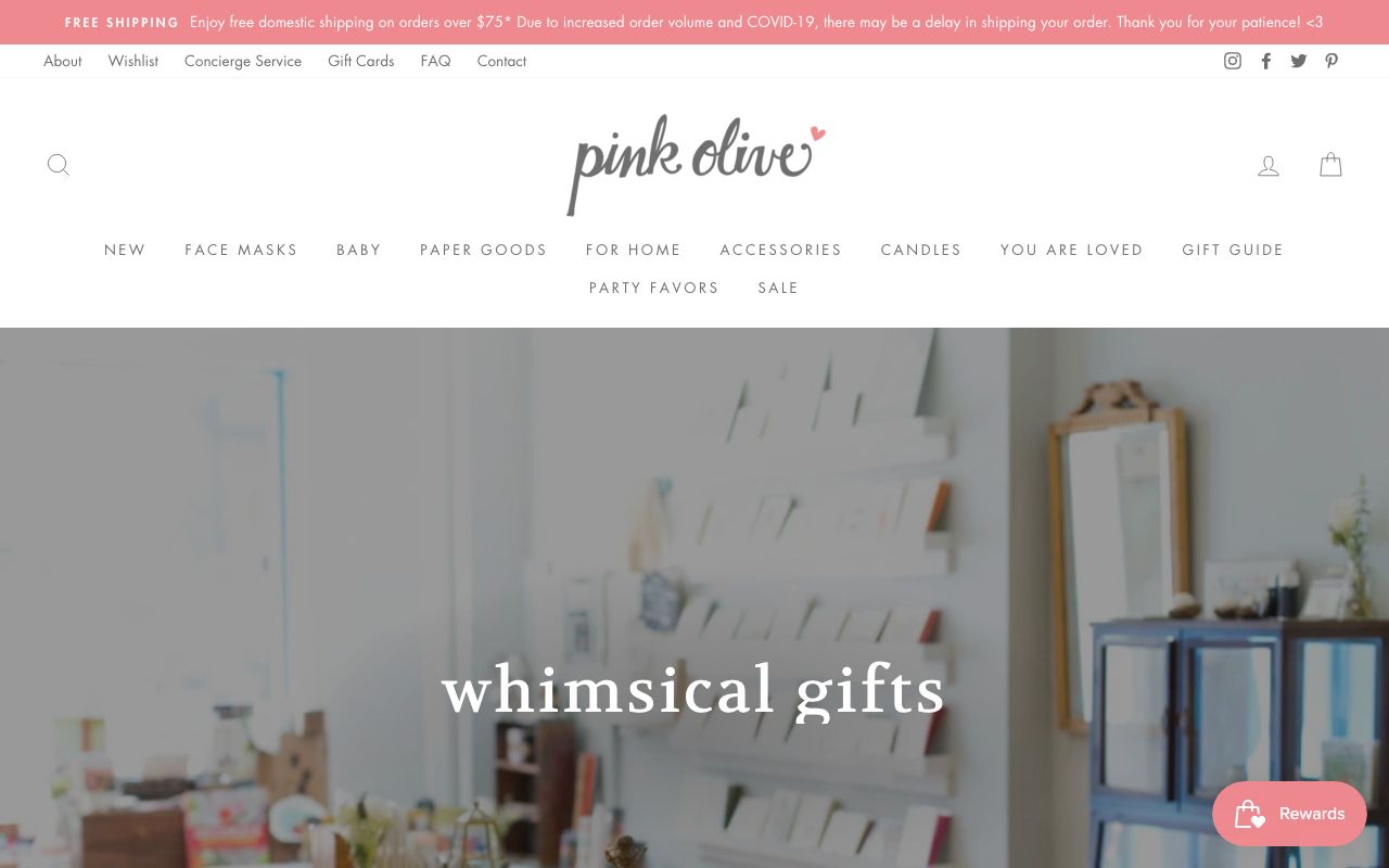 Pink Olive screenshot