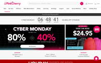 PinkCherry website screenshot