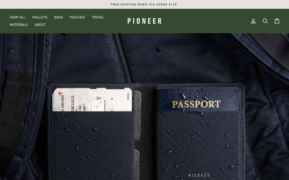 Pioneer Carry website