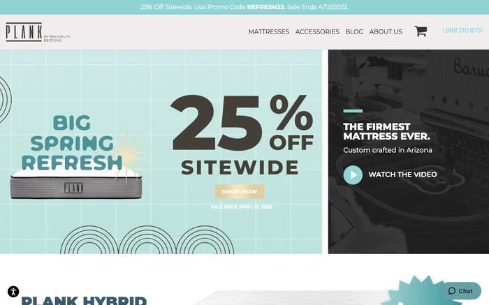 Plank Mattress screenshot