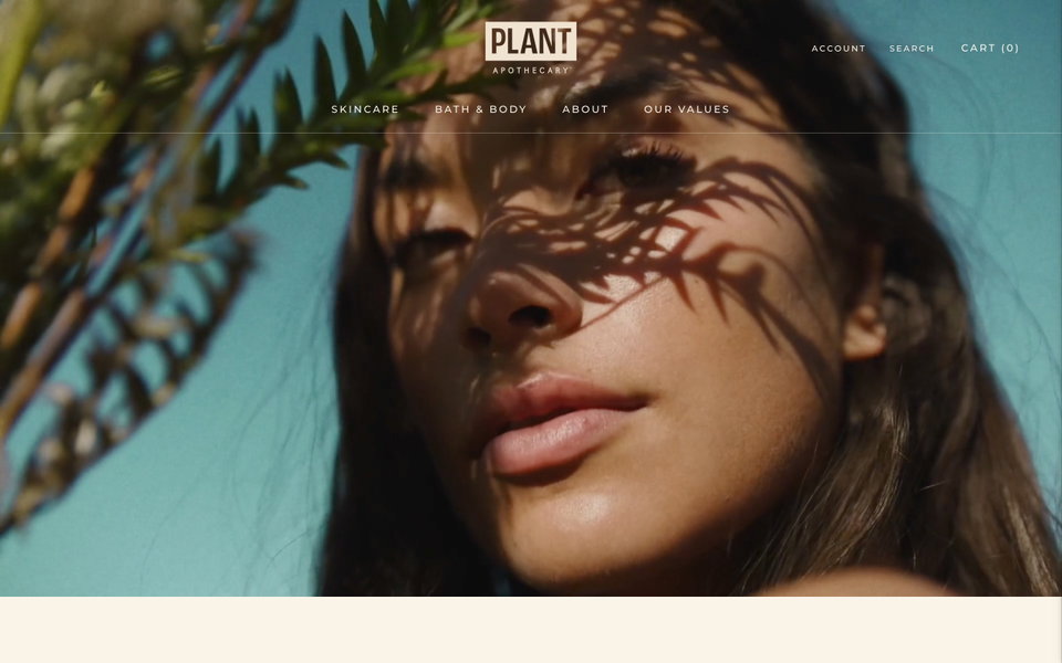 Plant Apothecary website
