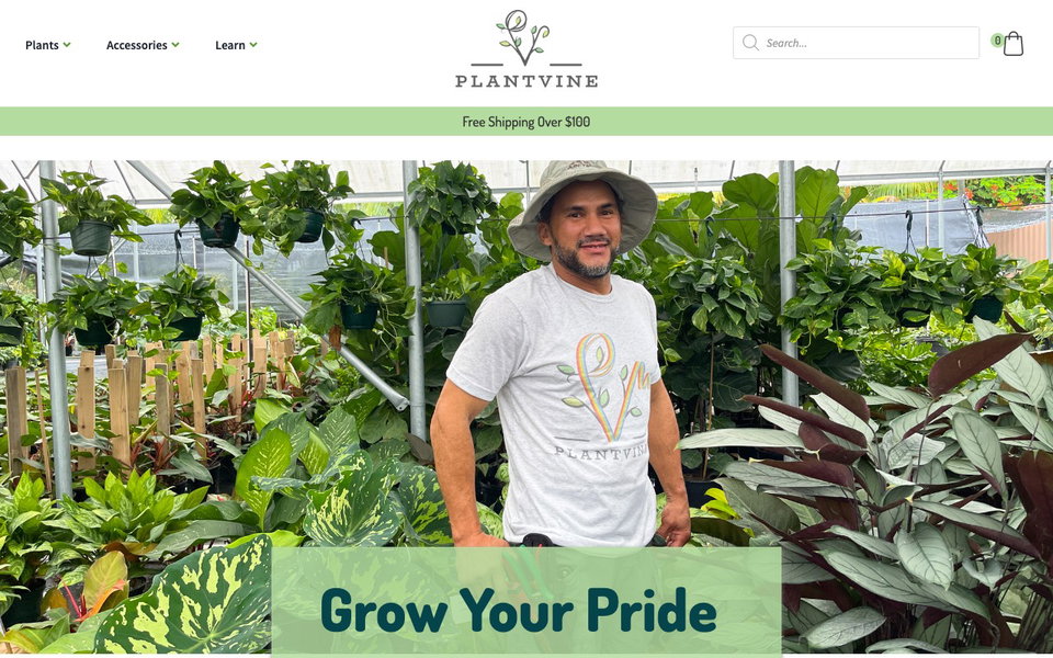 PlantVine website