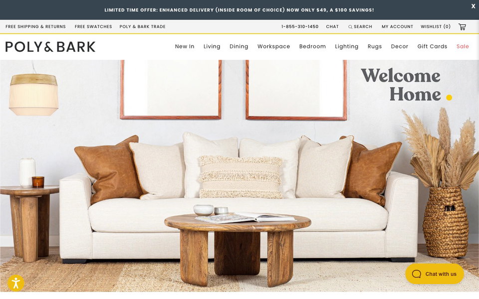 Poly & Bark website