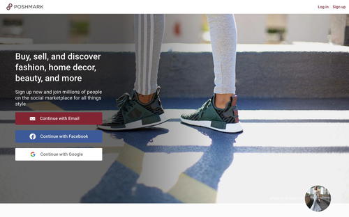 Poshmark website screenshot