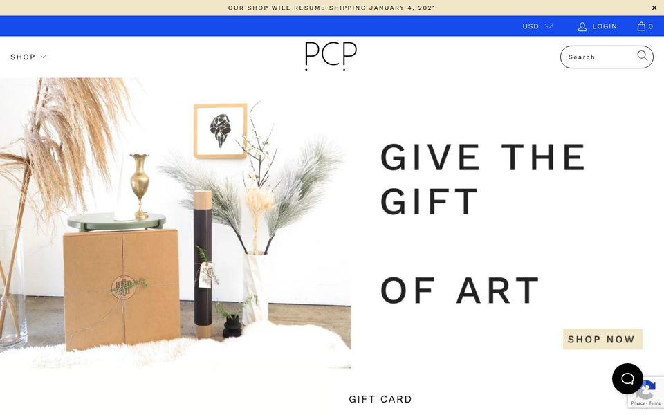 Poster Child Prints website