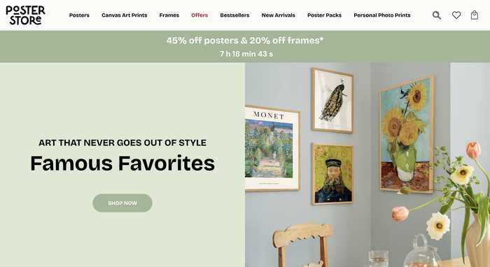 Poster Store screenshot