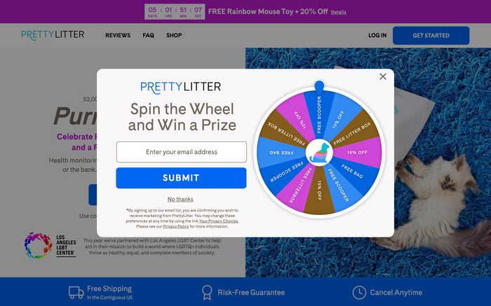 PrettyLitter screenshot