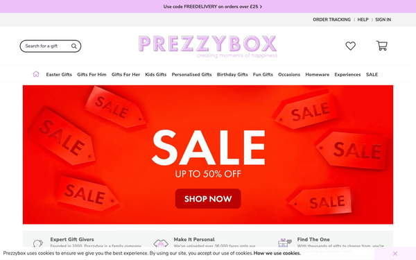 Prezzybox screenshot