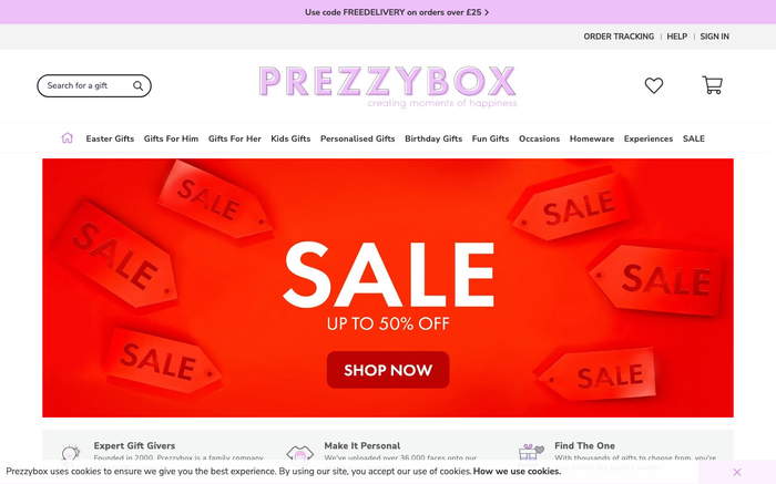 Prezzybox screenshot