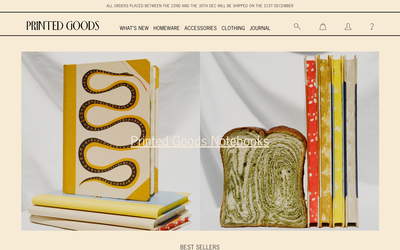 PRINTED GOODS screenshot