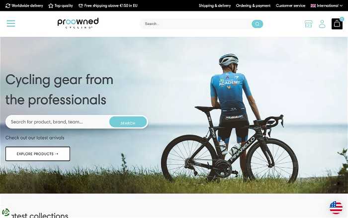 ProOwnedCycling screenshot