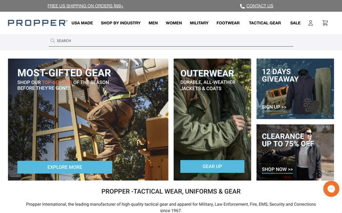 Propper screenshot