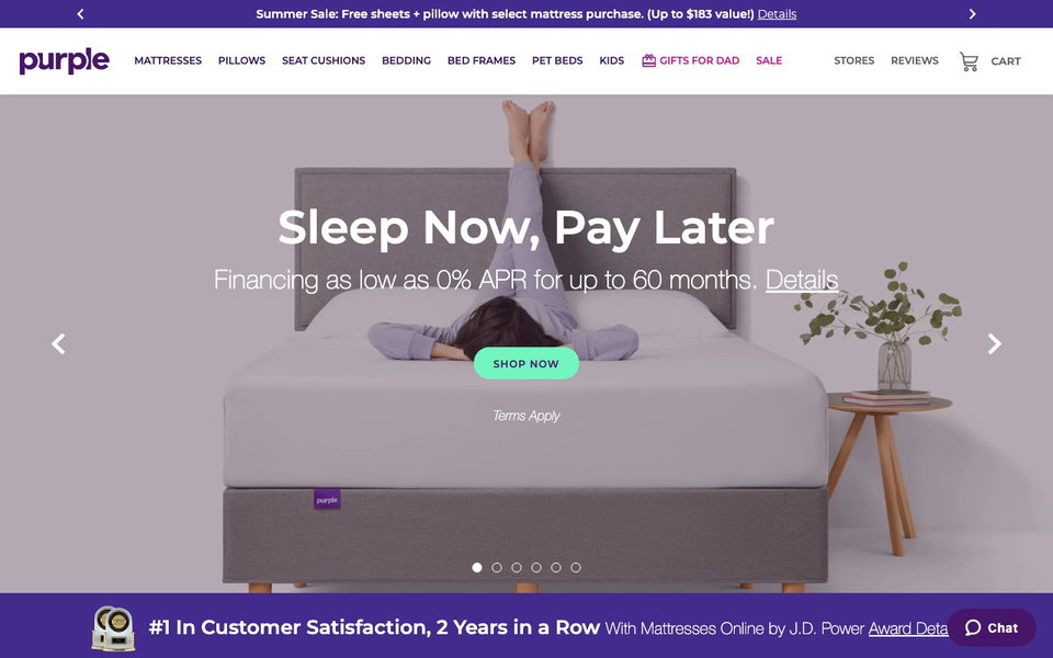 Purple website