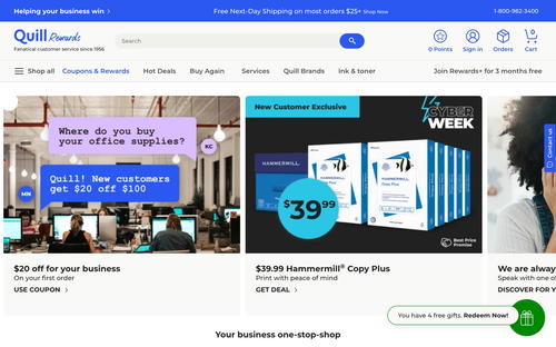 Quill website screenshot