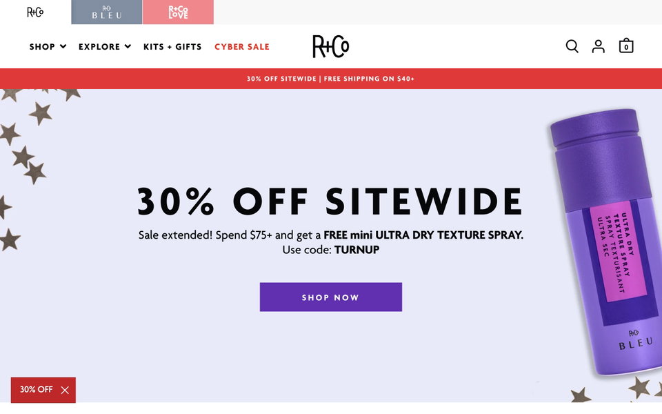 R+Co website