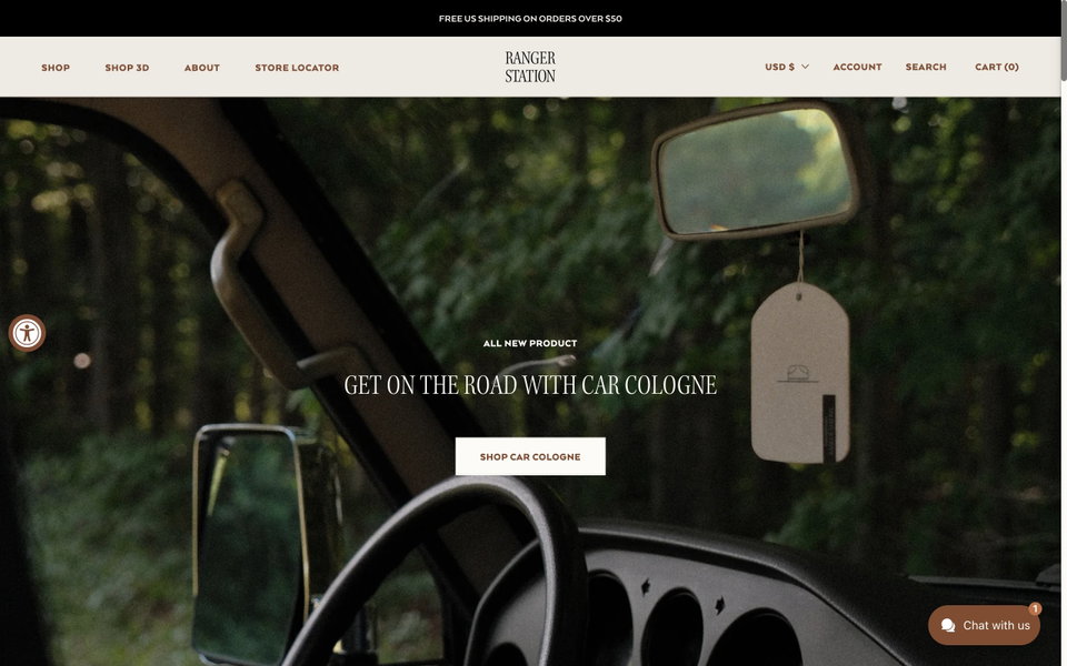 Ranger Station website