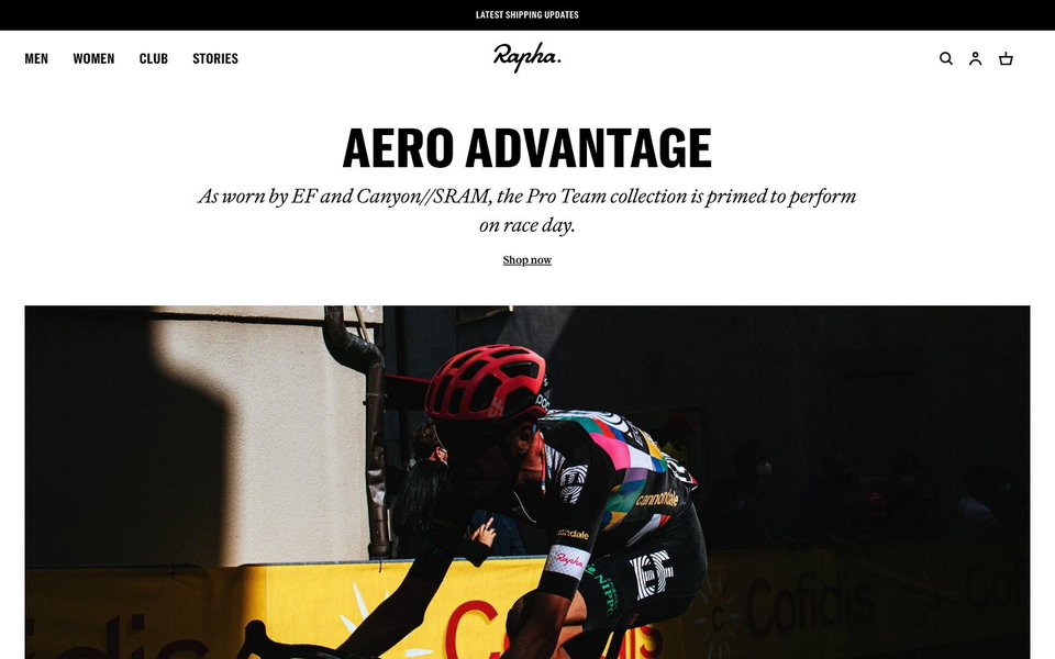 Rapha website