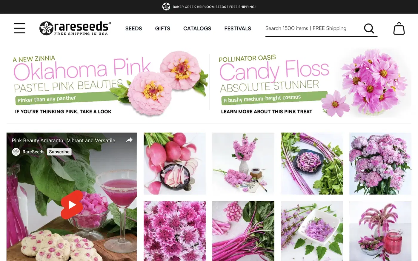 Rareseeds screenshot