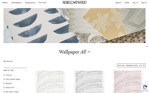 Rebecca Atwood Designs website screenshot