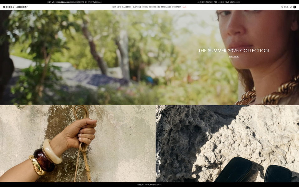 Rebecca Minkoff website