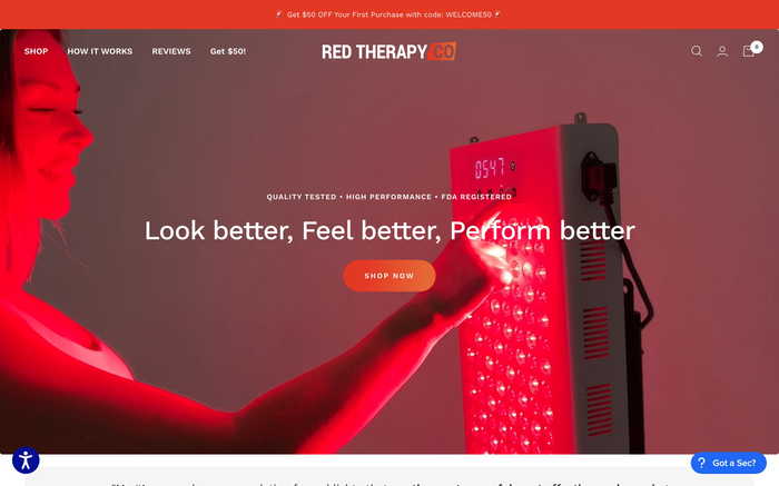 Red Therapy screenshot