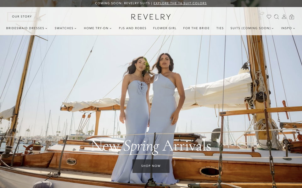 Revelry website