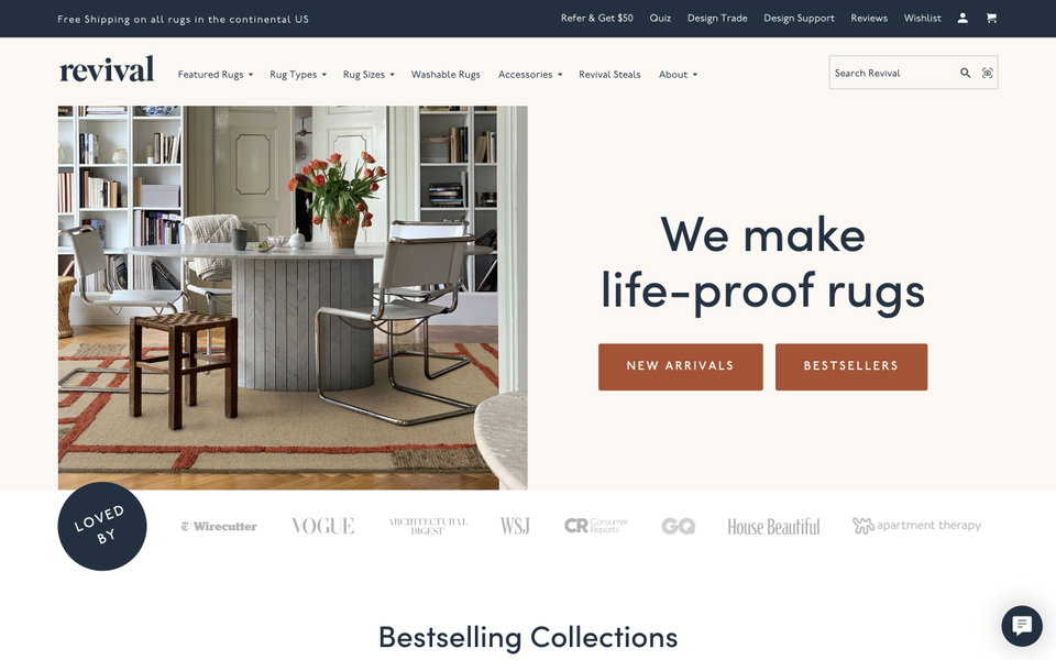 Revival website