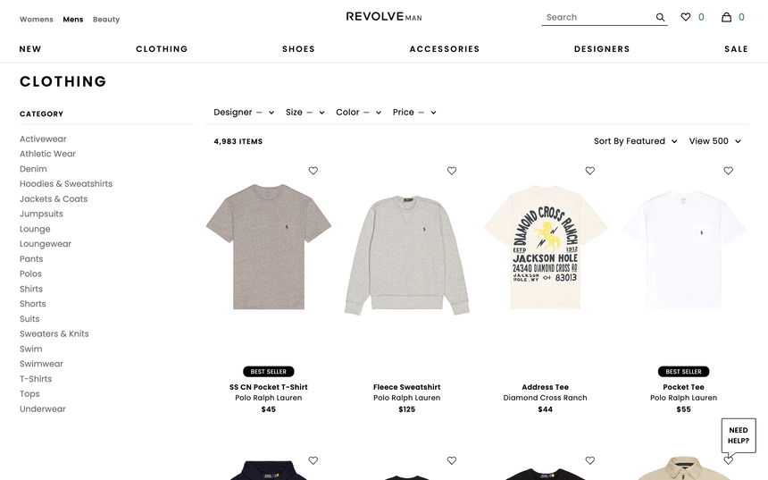 REVOLVE on Shomp