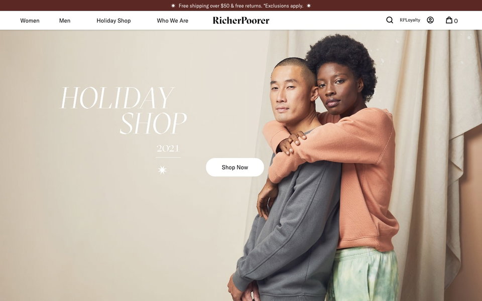 Richer Poorer website