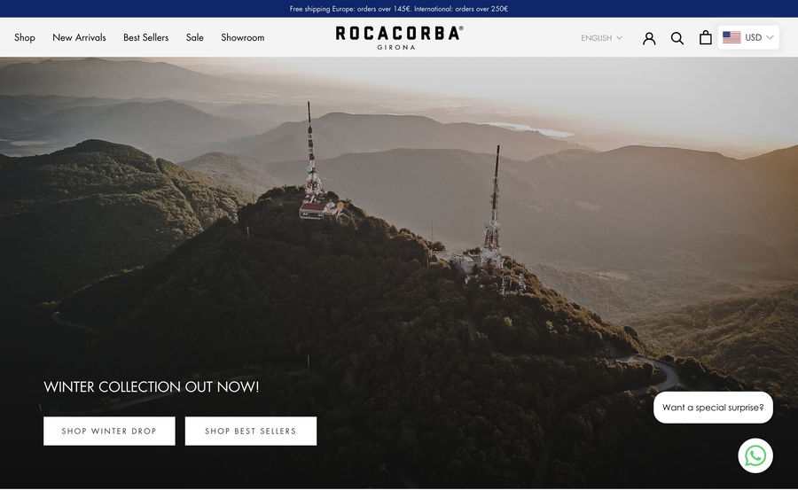 Rocacorba Clothing Girona on Shomp