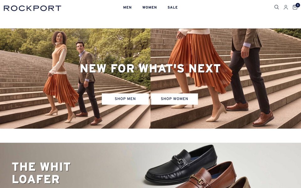 Rockport website