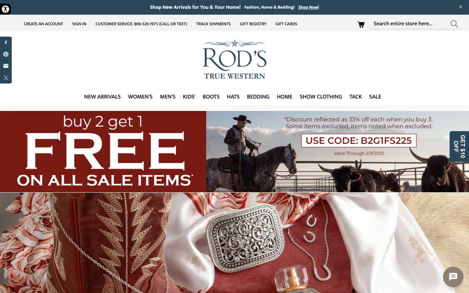Rod's True Western Living website