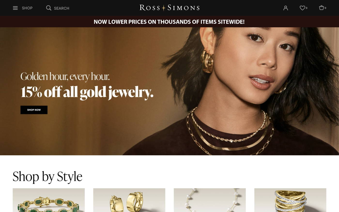 Ross-Simons screenshot