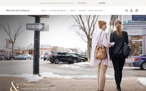 Rough & Tumble website