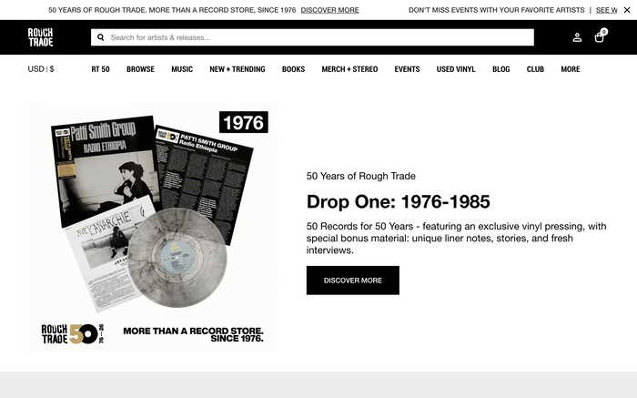 Rough Trade screenshot