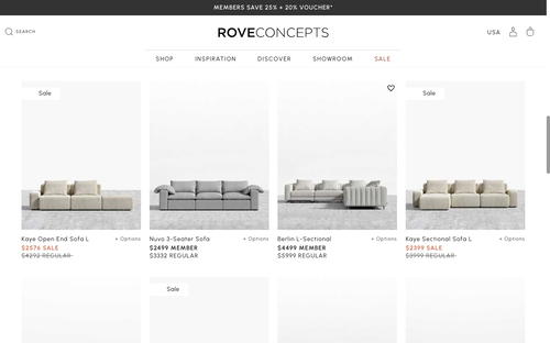 Rove Concepts website screenshot