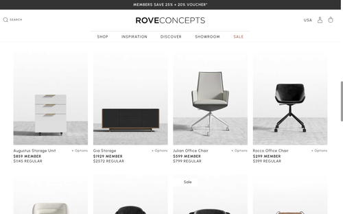 Rove Concepts website screenshot