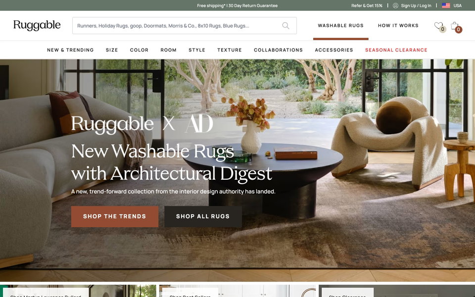 Ruggable website