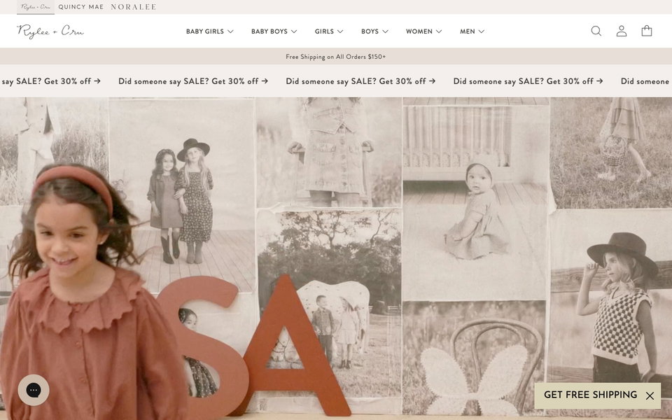 Rylee + Cru website
