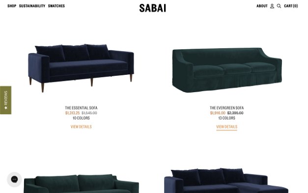 Sabai Design on Shomp