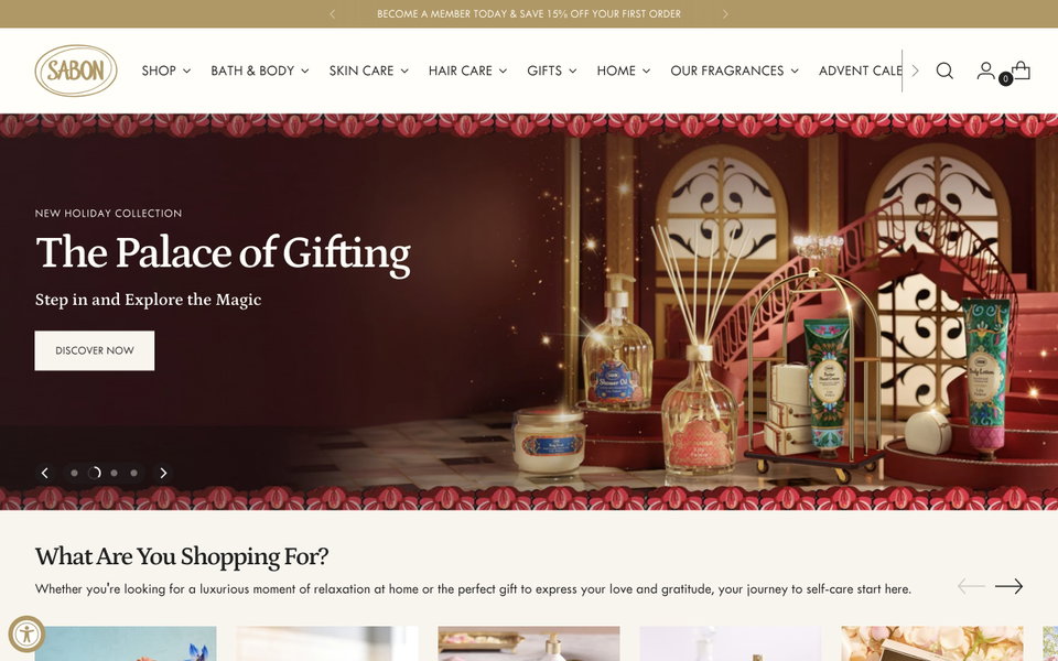 SABON website