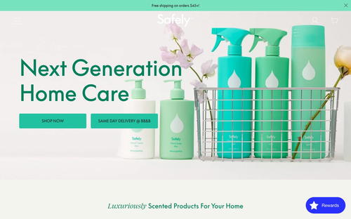 Safely website screenshot