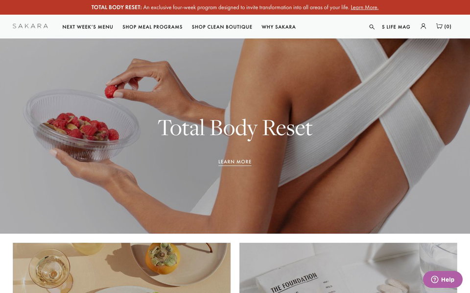 Sakara Life website