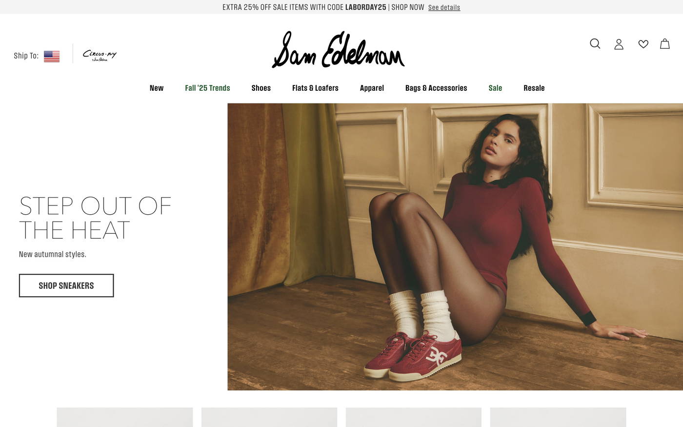 Sam Edelman screenshot
