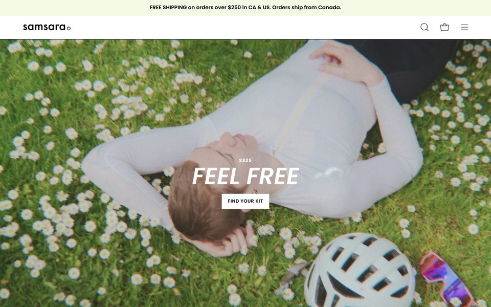 Samsara Cycle website