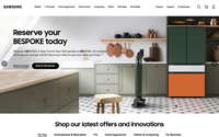 Samsung US website screenshot