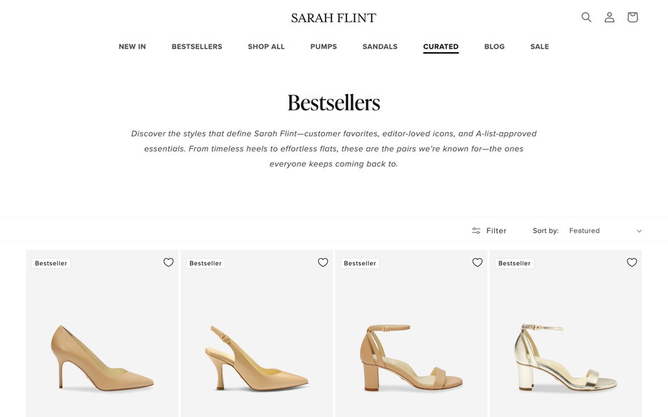 Sarah Flint website